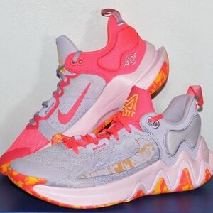 Nike Giannis Immortality 2 Hot Punch Basketball Shoes Mens 7 7.5 8 8.5